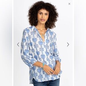 Johnny Was Maeve Button Down Shirt